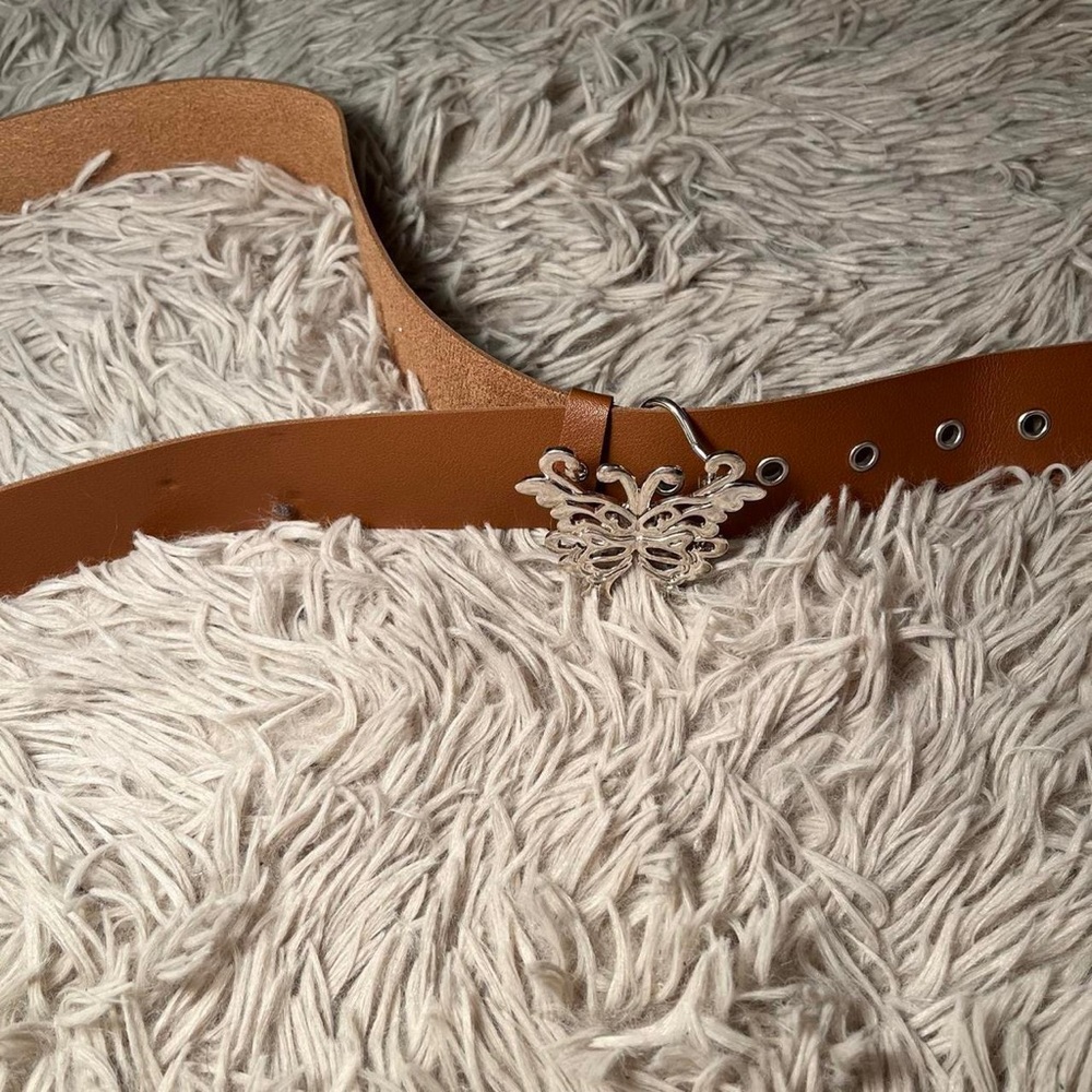 butterfly brown belt